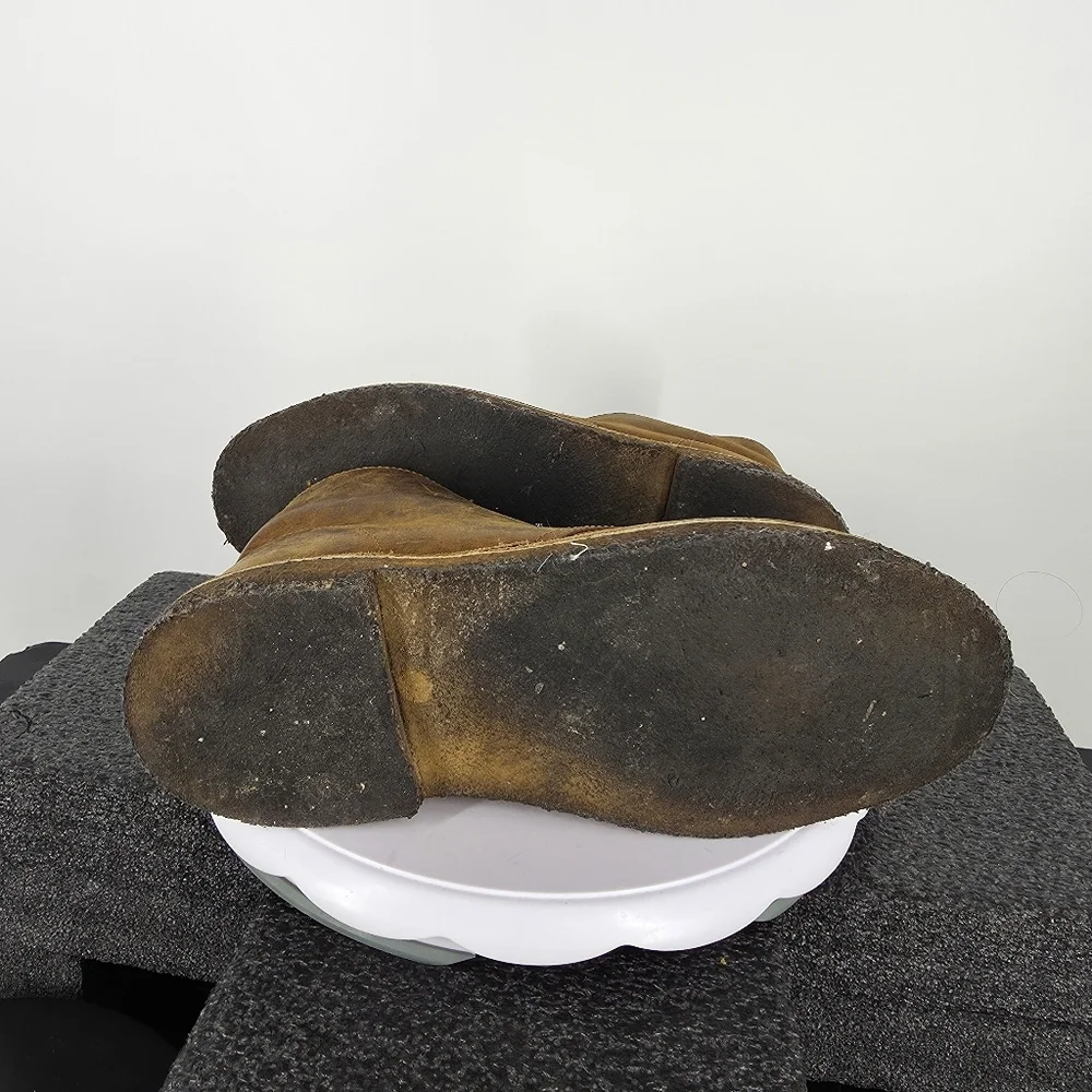 Clarks Originals Desert Boot Mens 10.5 Shoes Beeswax Leather Chukka Crepe Sole